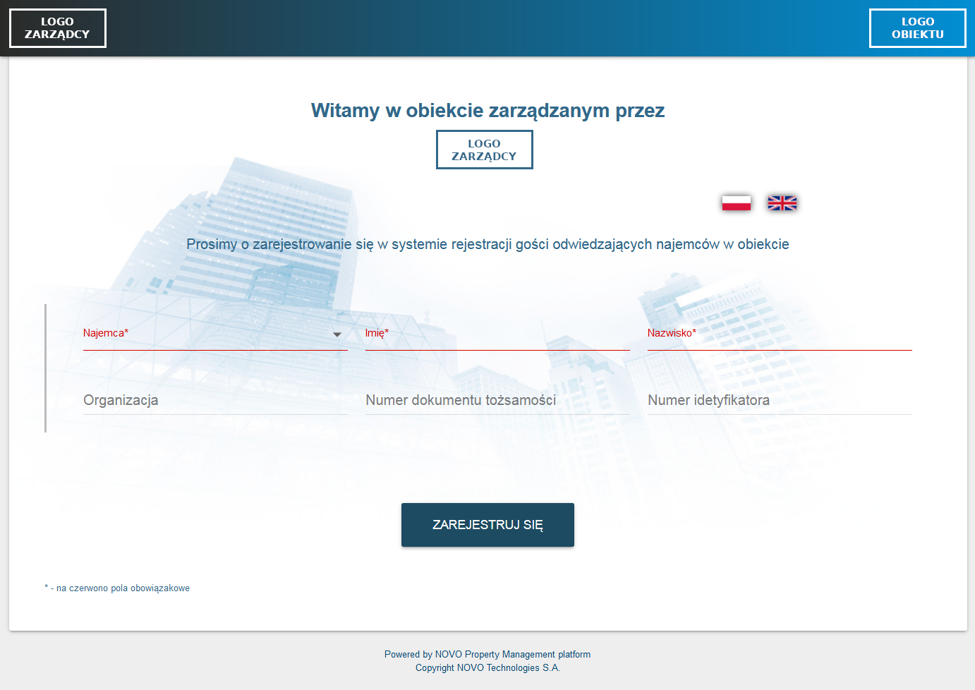 Novo||Uruchamiamy nową funkcjonalność dla sektora obiektów biurowych – NOVO Visitor Book